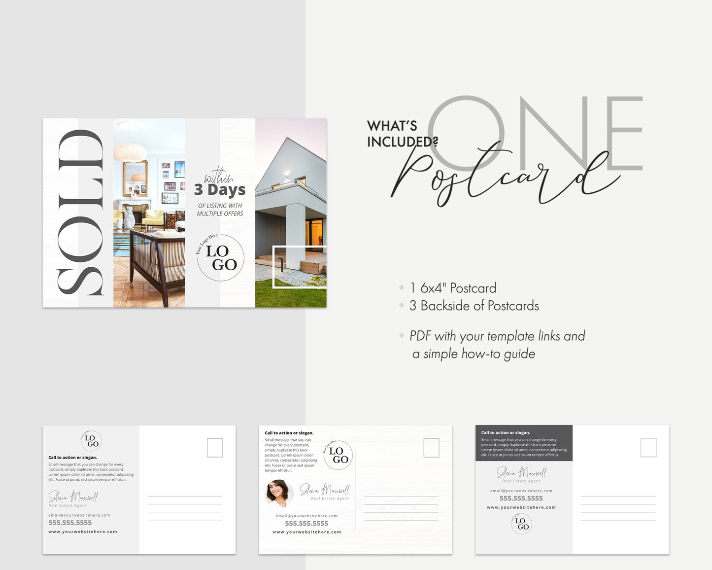 Real Estate Postcard | Sold