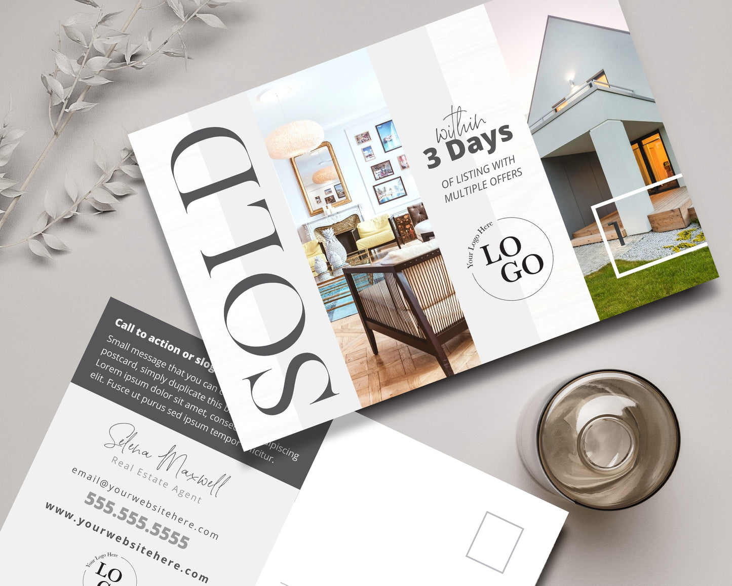 Real Estate Postcard | Sold