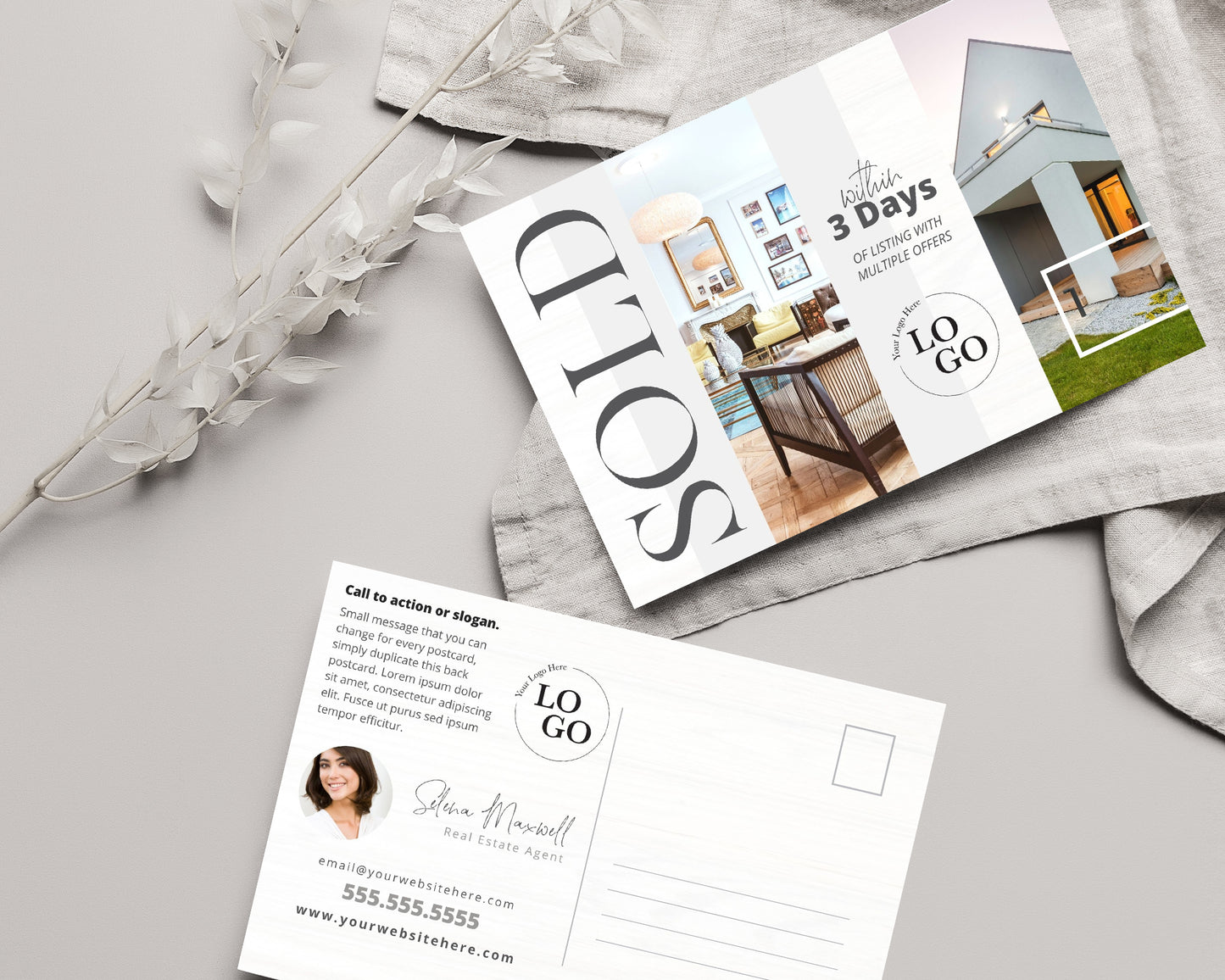Real Estate Postcard | Sold