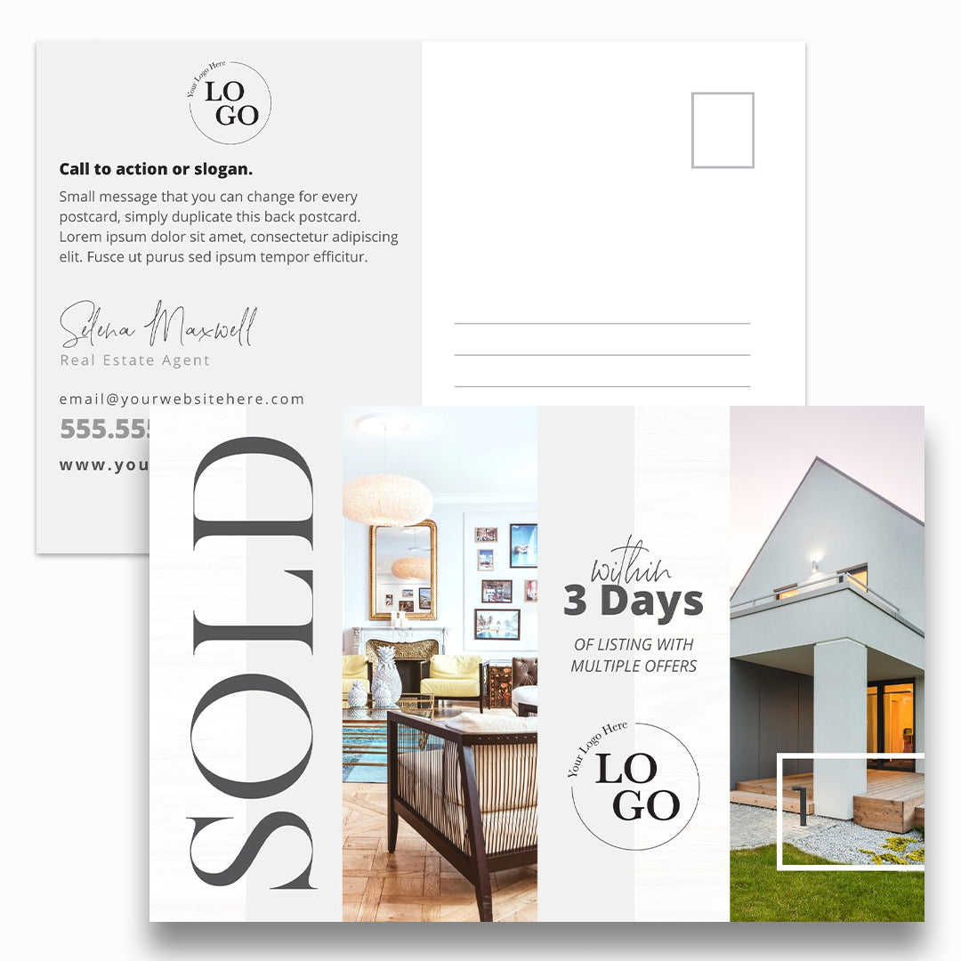 Real Estate Postcard | Sold