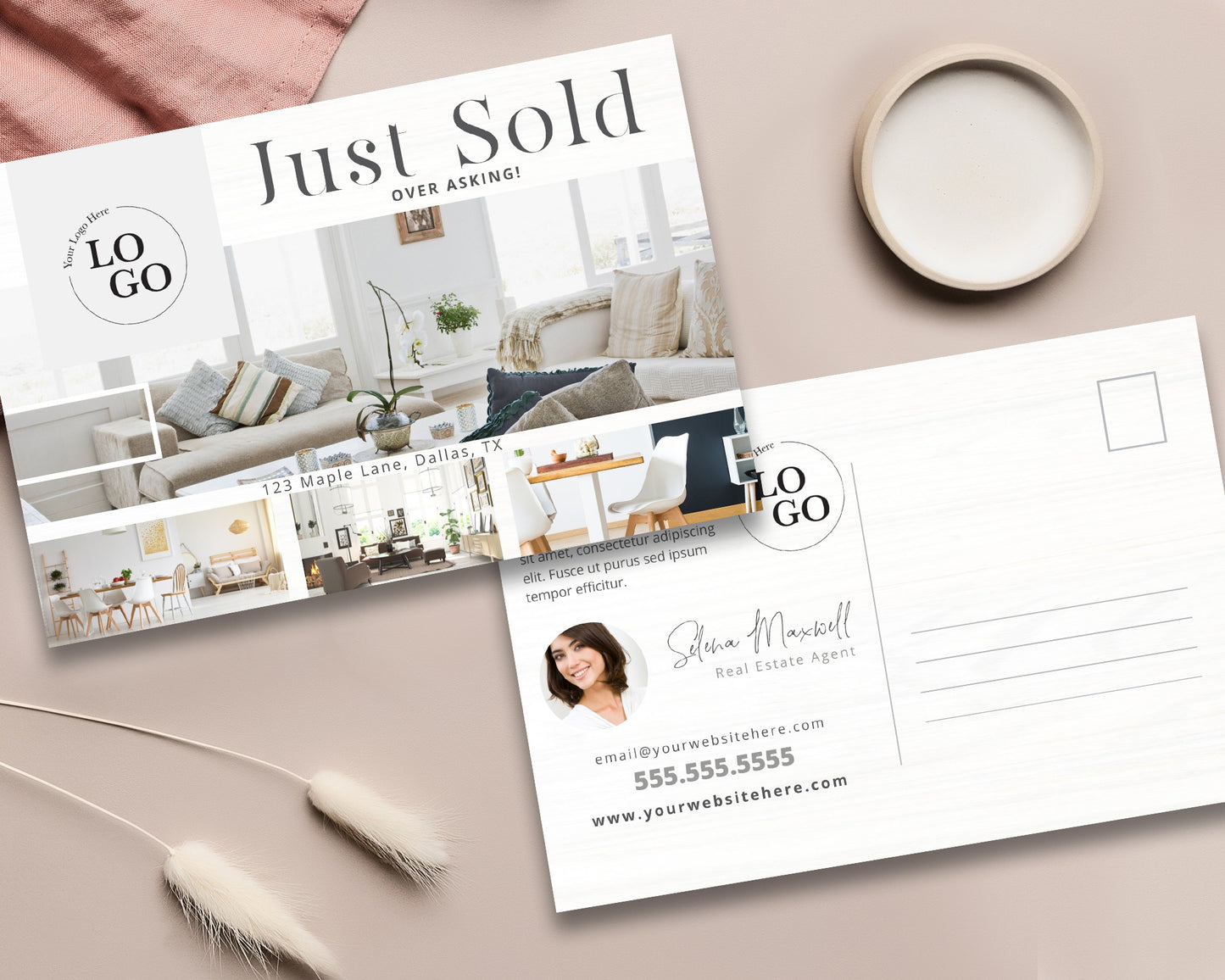 Real Estate Postcard | Just Sold