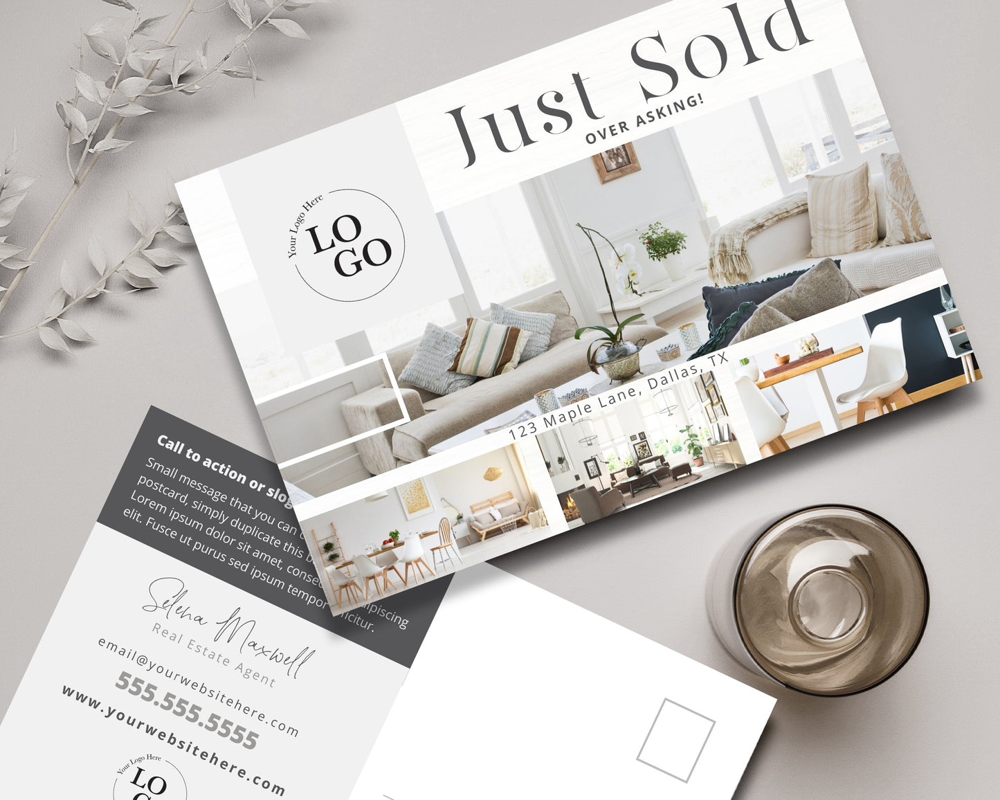 Real Estate Postcard | Just Sold