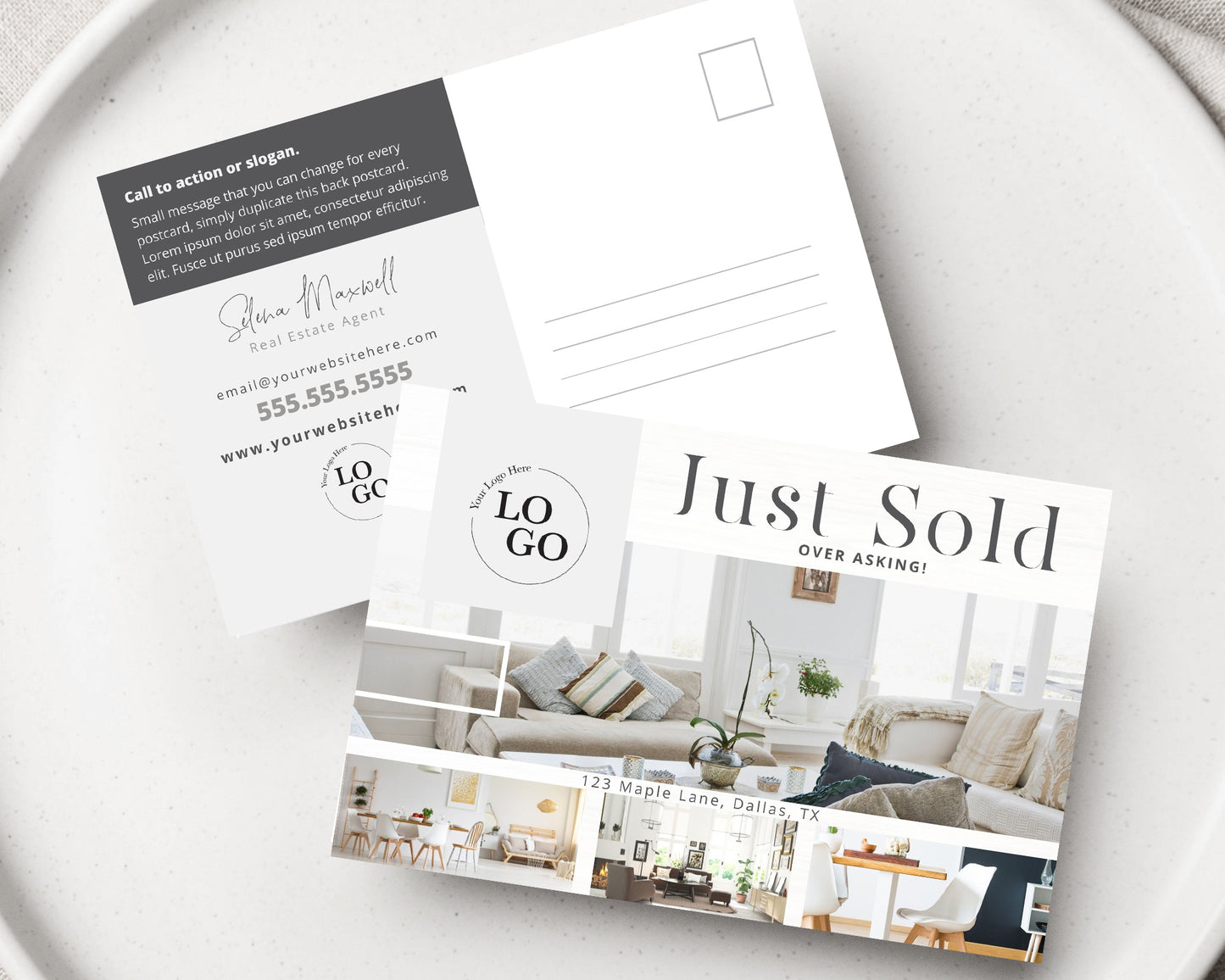Real Estate Postcard | Just Sold