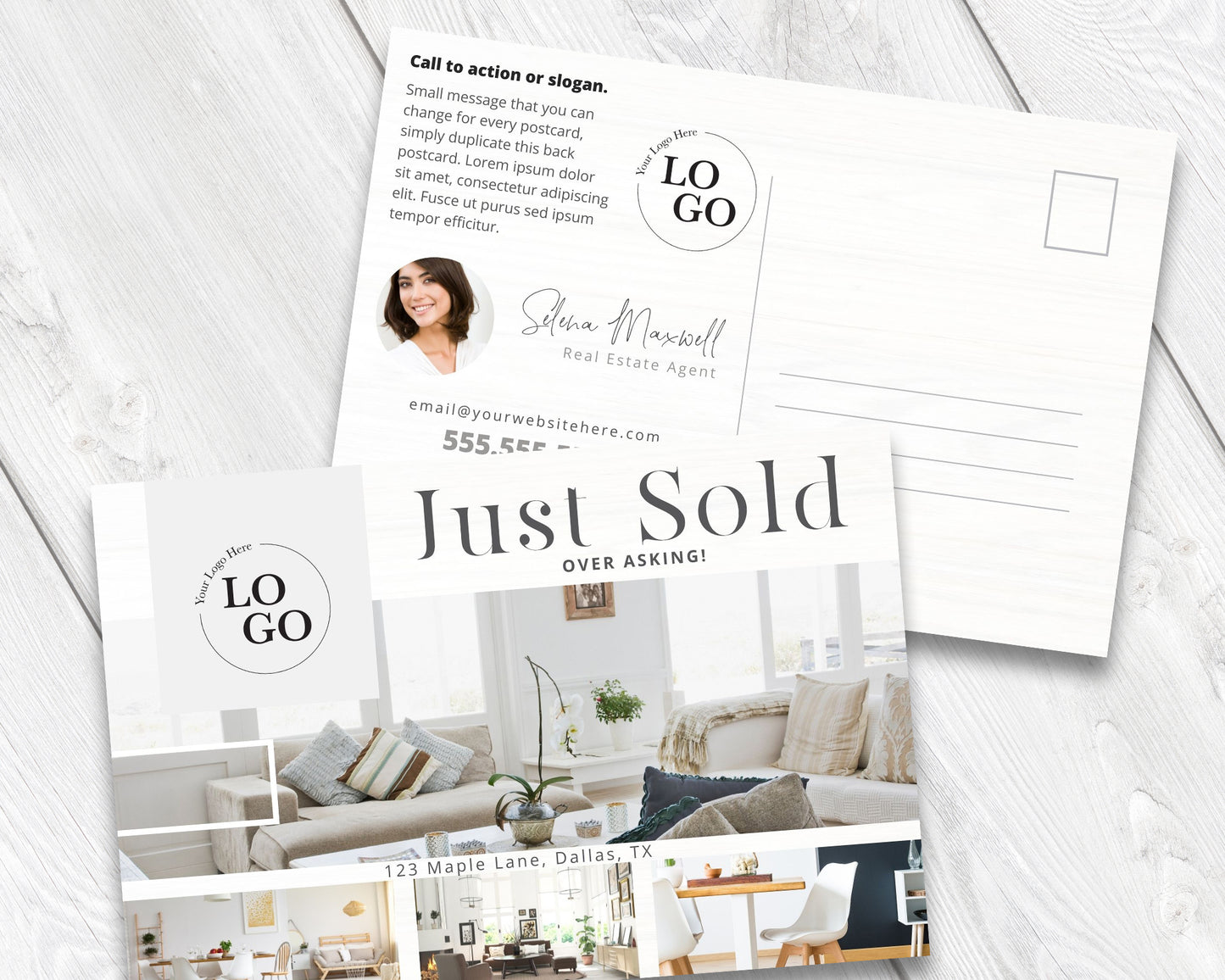 Real Estate Postcard | Just Sold