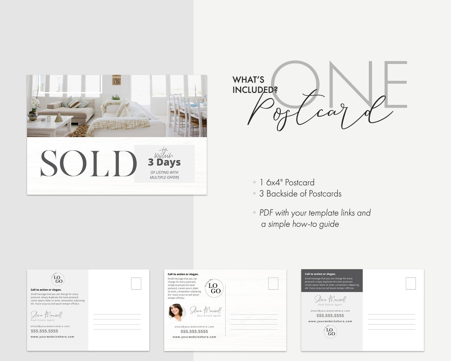 Real Estate Postcard | Sold