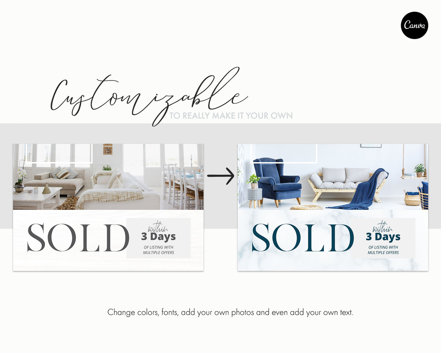Real Estate Postcard | Sold