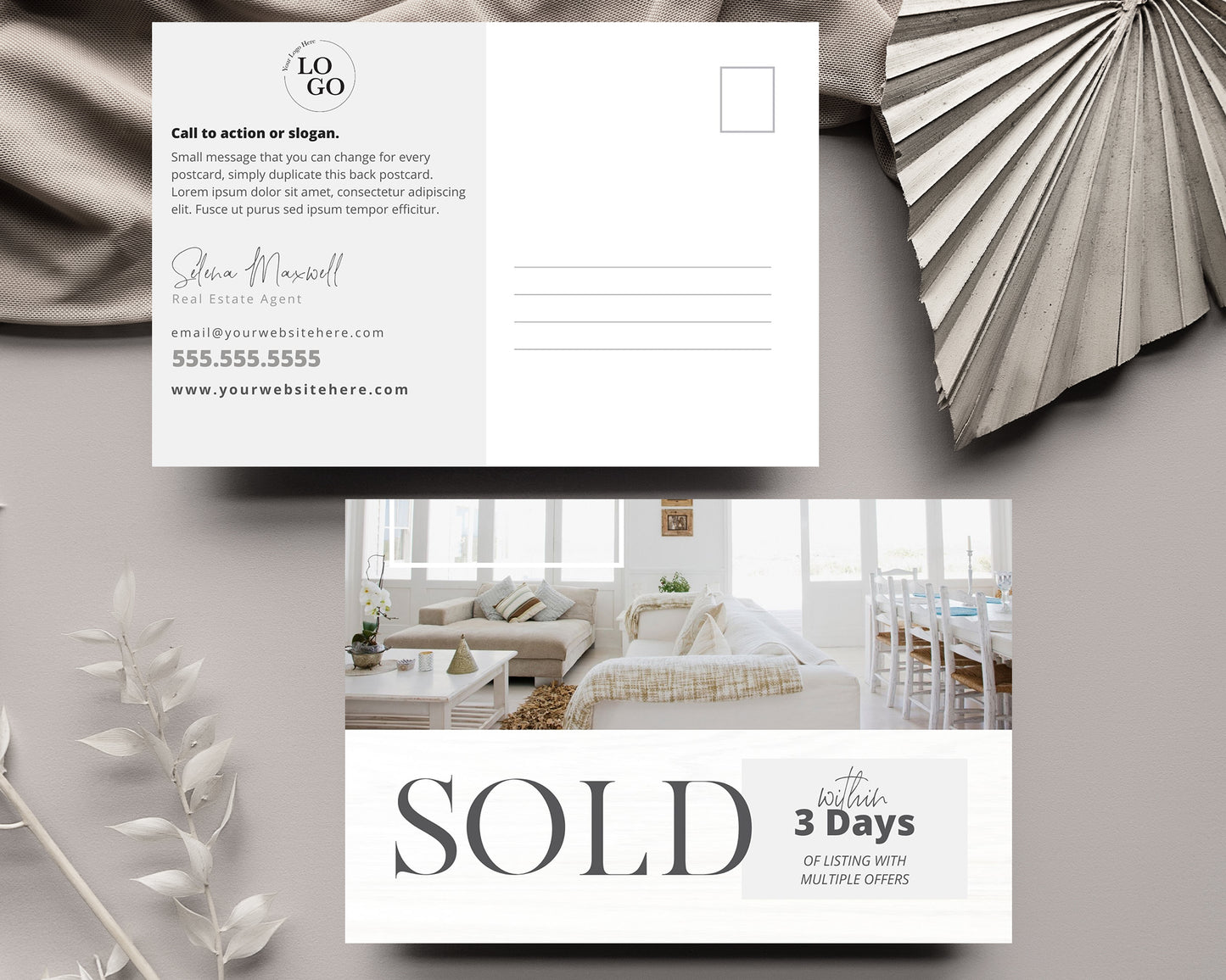 Real Estate Postcard | Sold