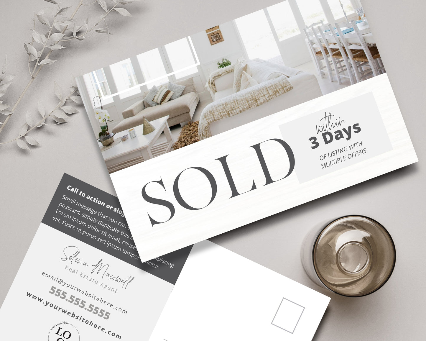 Real Estate Postcard | Sold