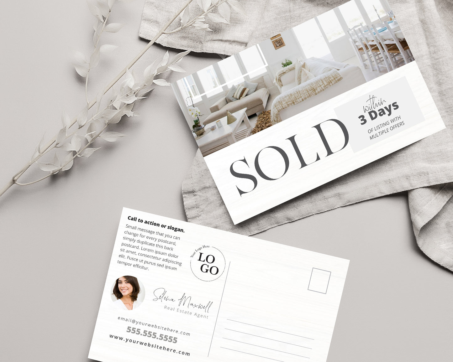 Real Estate Postcard | Sold