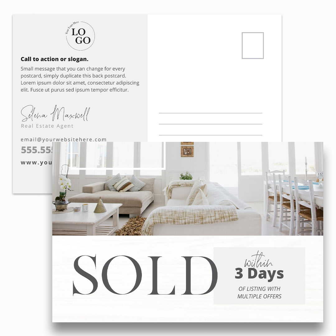 Real Estate Postcard | Sold