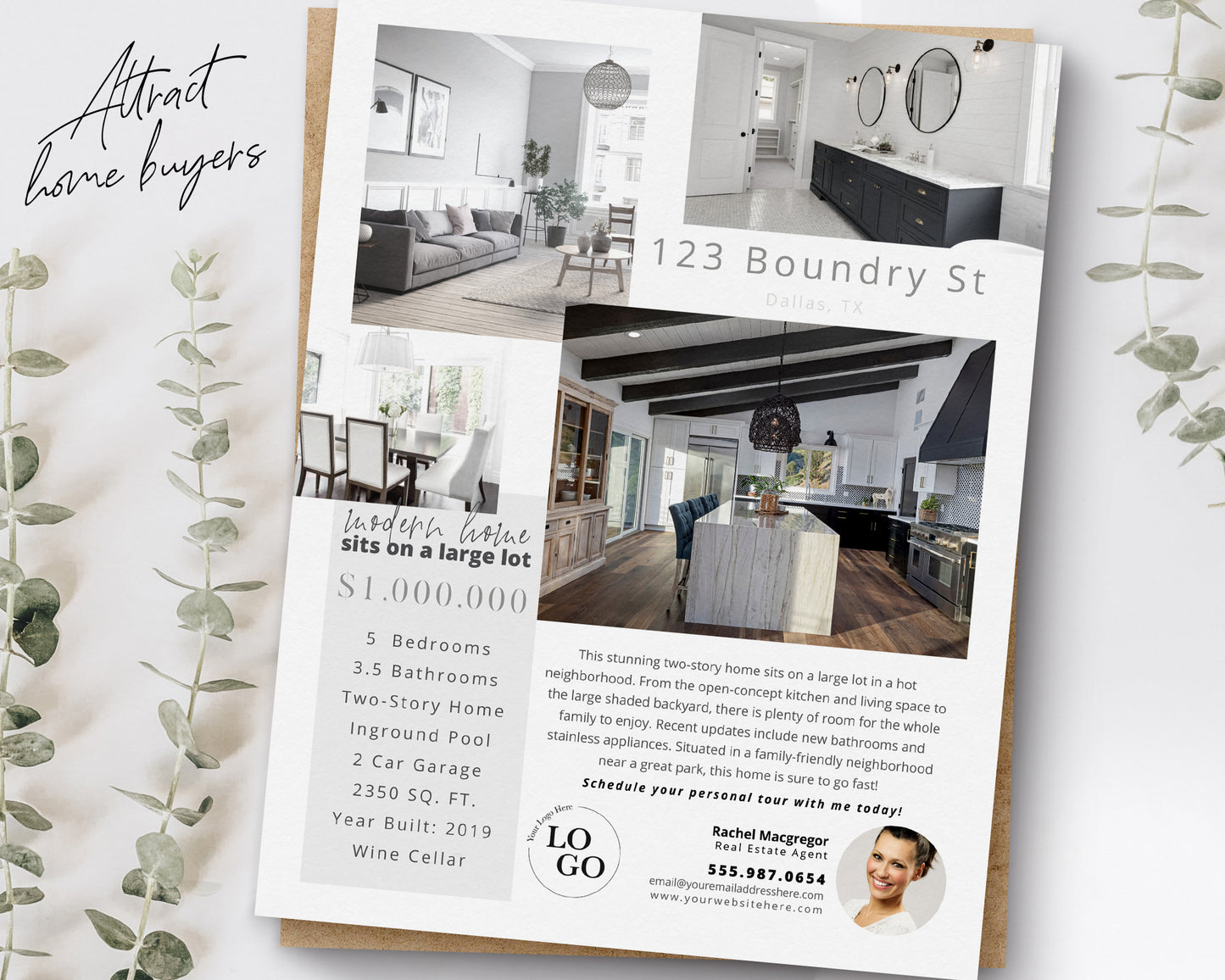 Property Feature Sheet Single-Sided