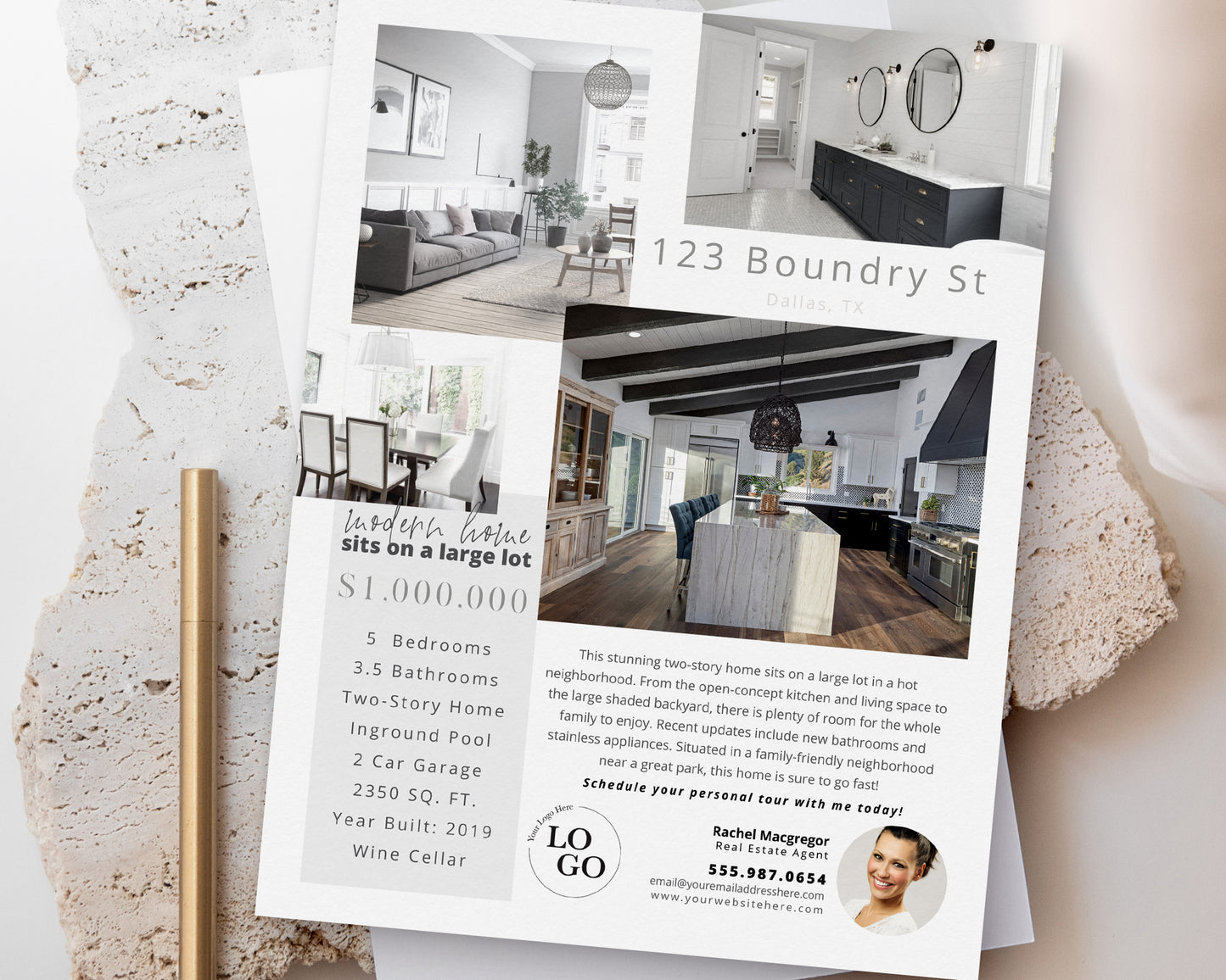 Property Feature Sheet Single-Sided