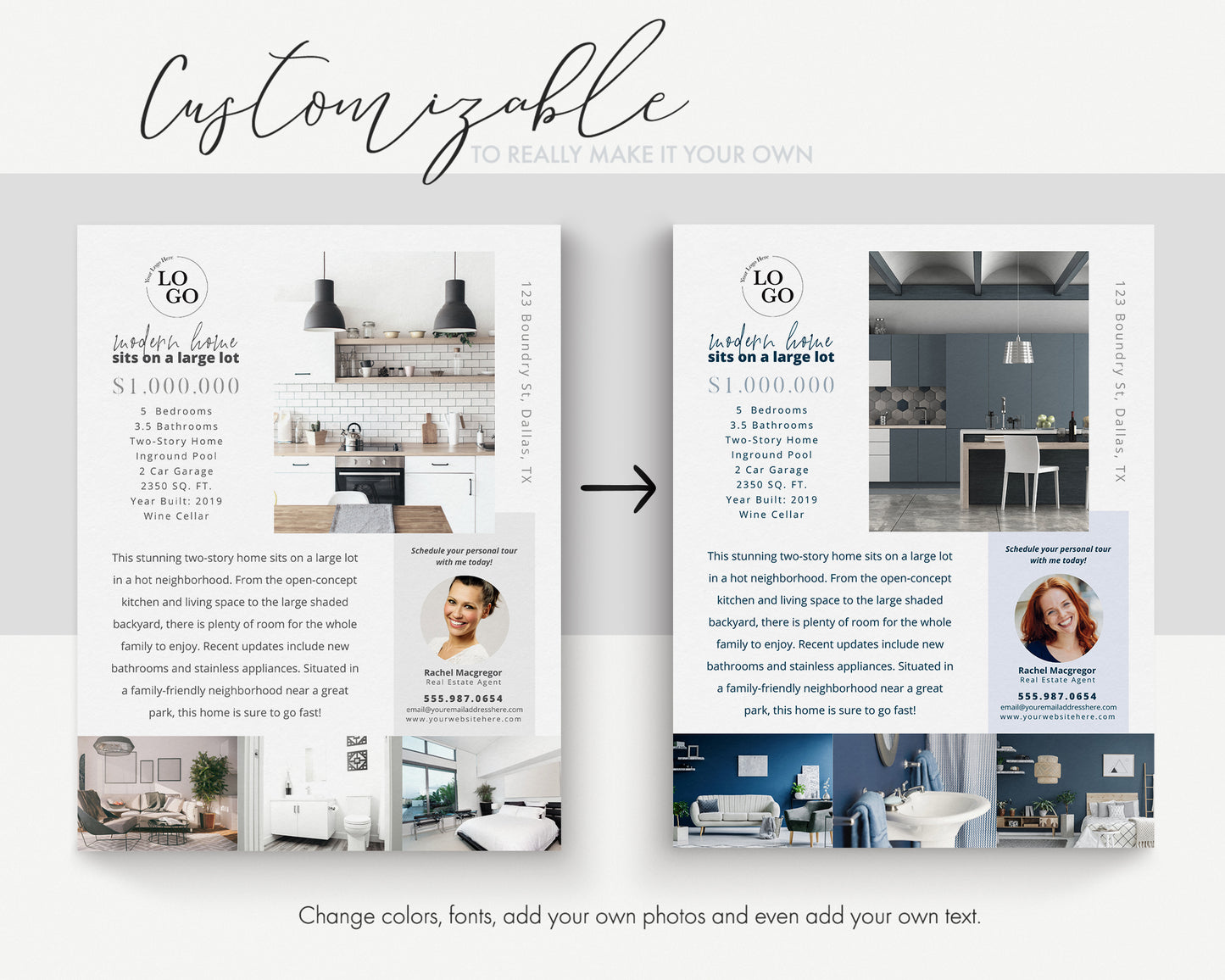 Property Feature Sheet Single-Sided