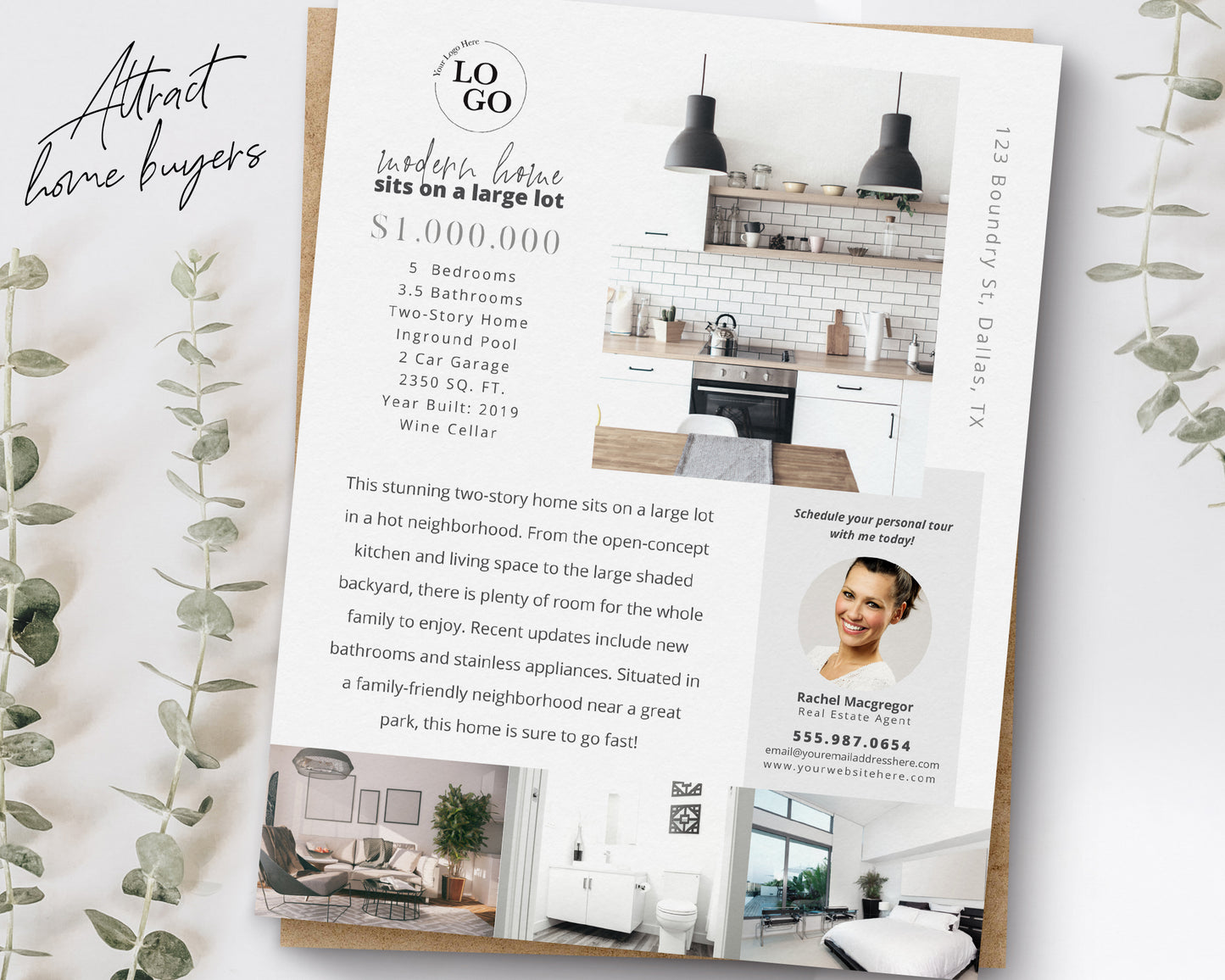 Property Feature Sheet Single-Sided