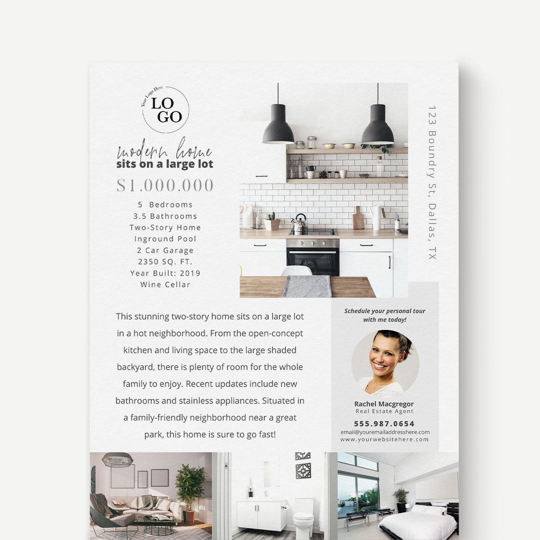 Property Feature Sheet Single-Sided
