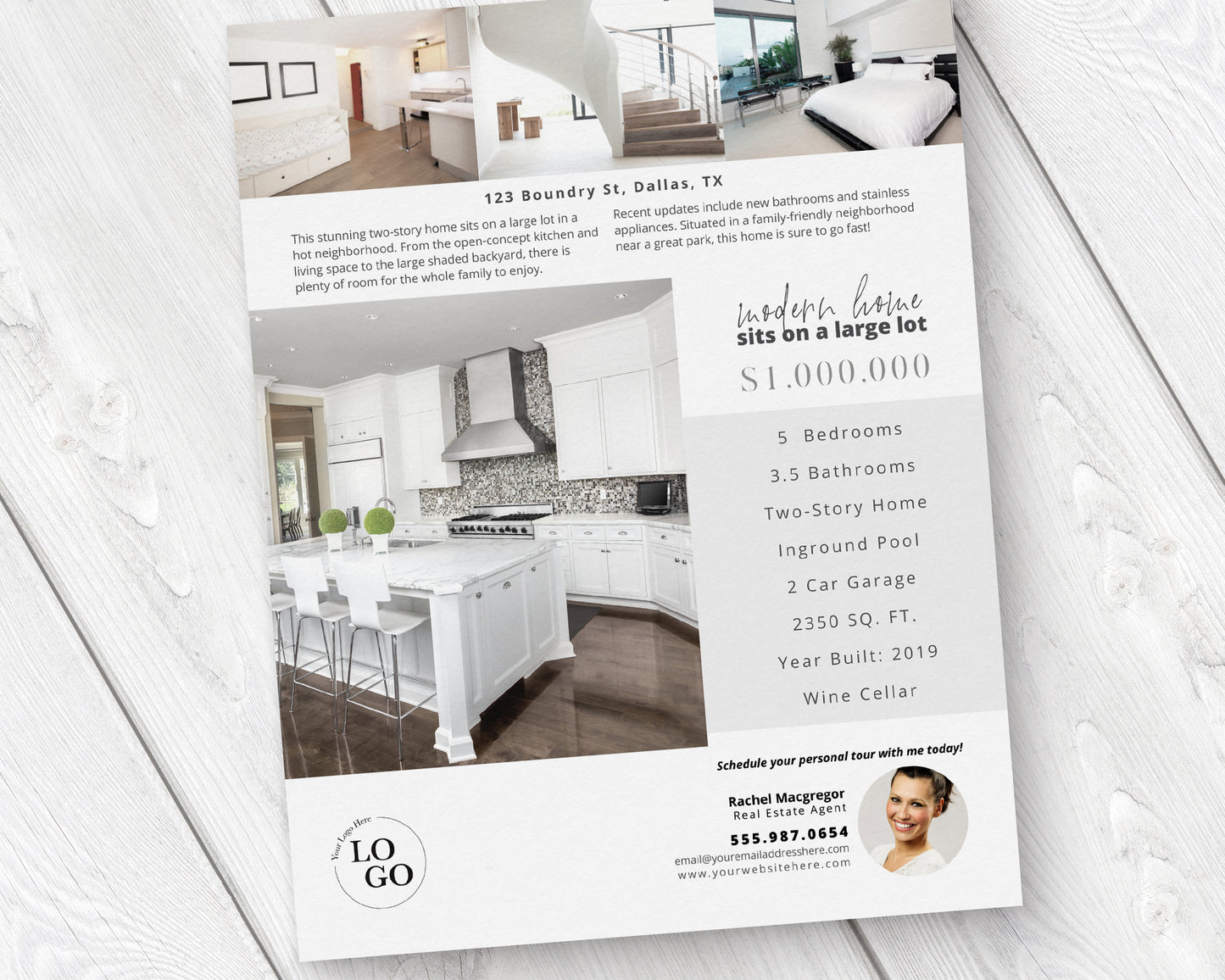 Property Feature Sheet Single-Sided