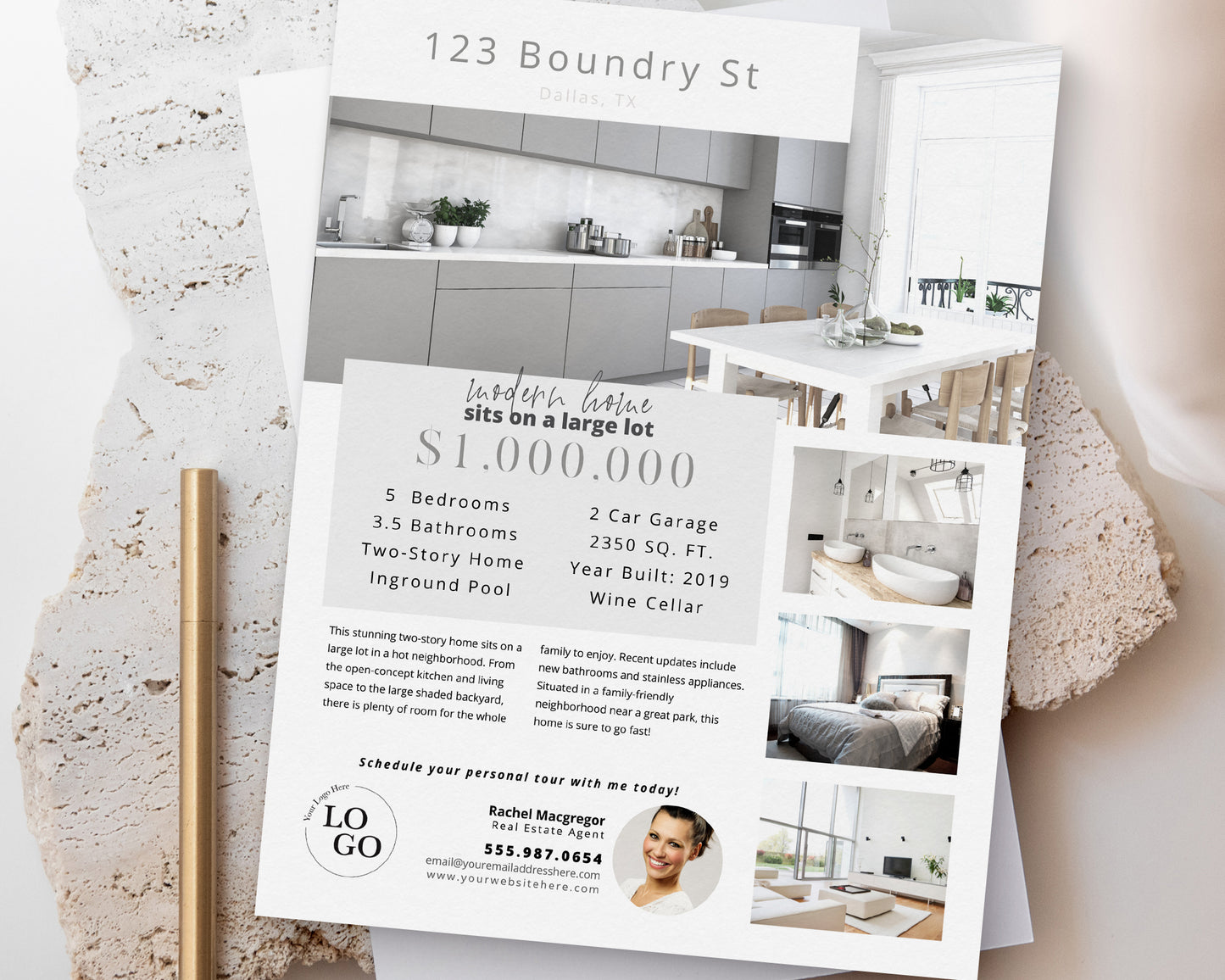Property Feature Sheet Single-Sided