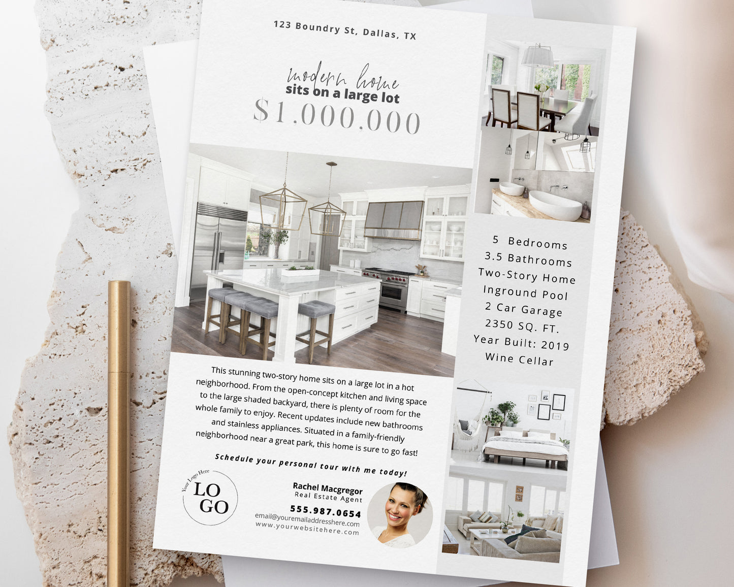 Property Feature Sheet Single-Sided