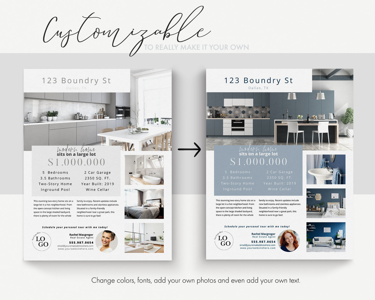Property Feature Sheet Single-Sided