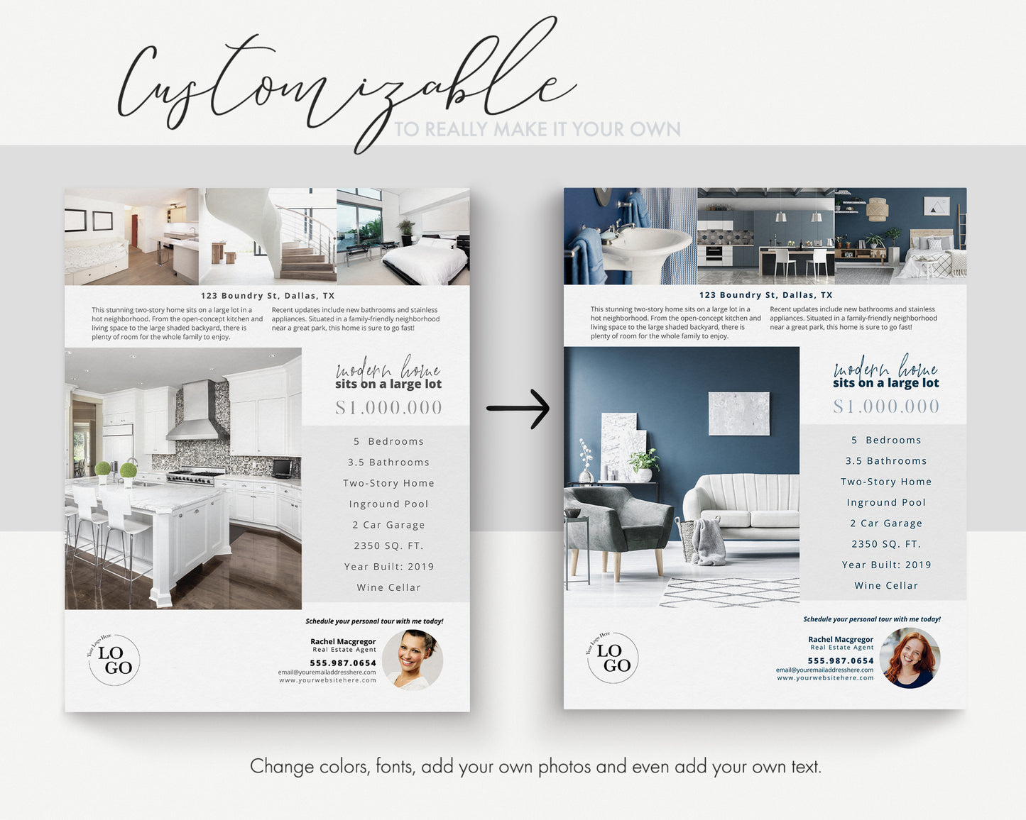 Property Feature Sheet Single-Sided
