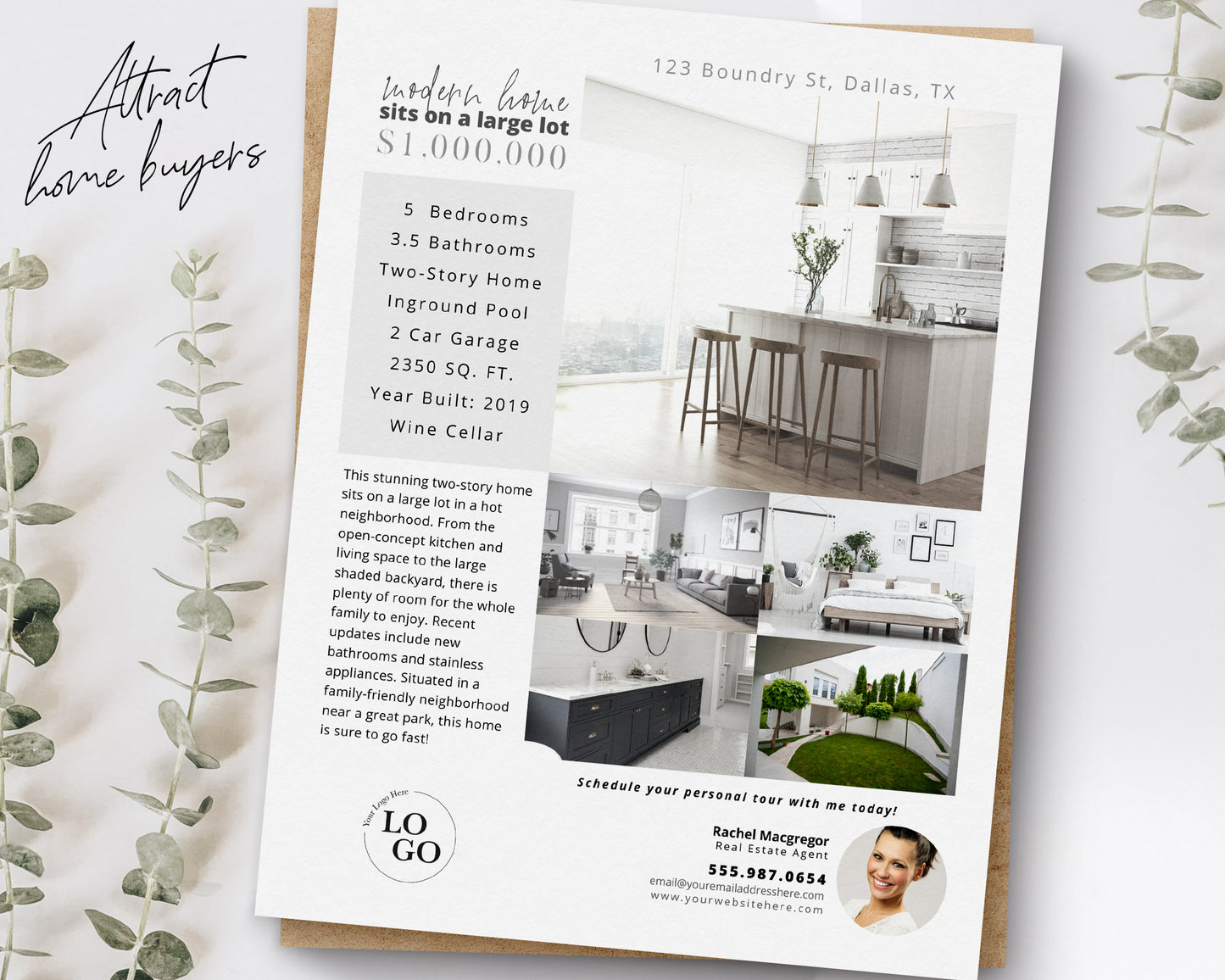 Property Feature Sheet Single-Sided