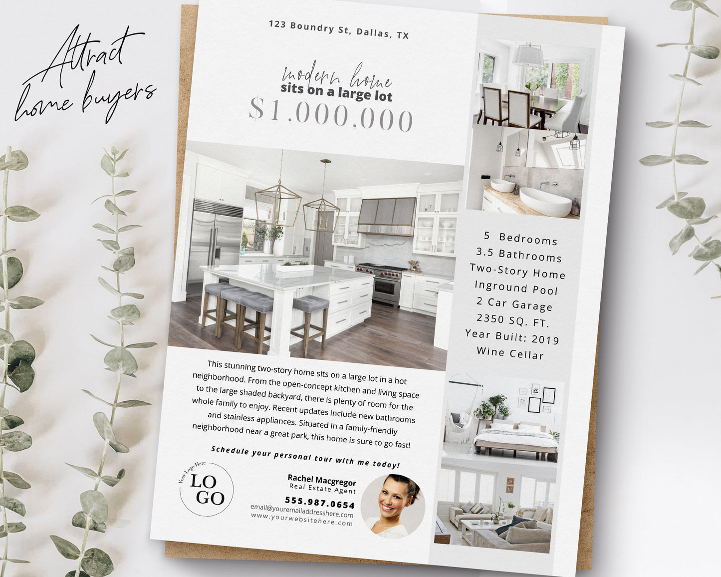 Property Feature Sheet Single-Sided