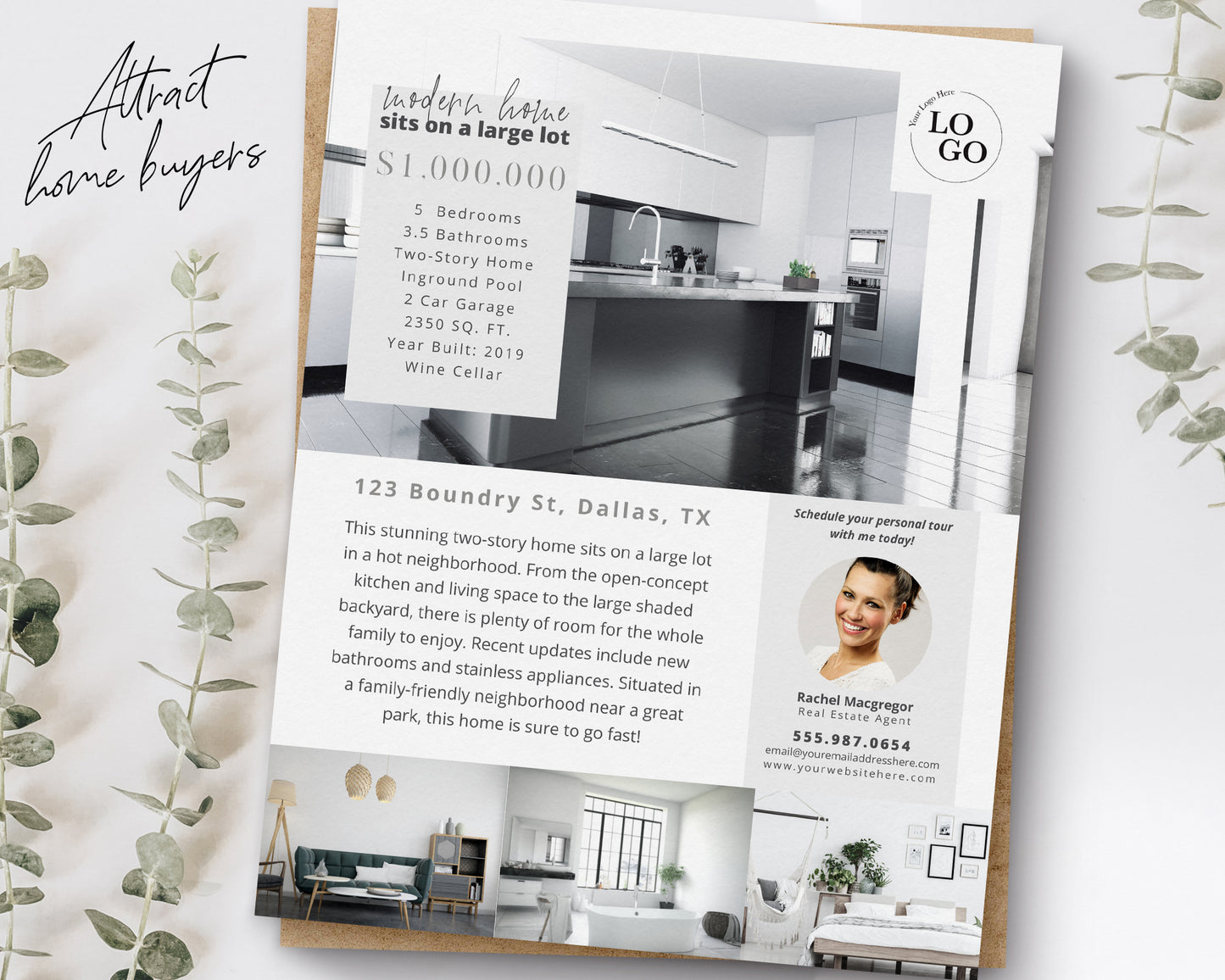 Property Feature Sheet Single-Sided