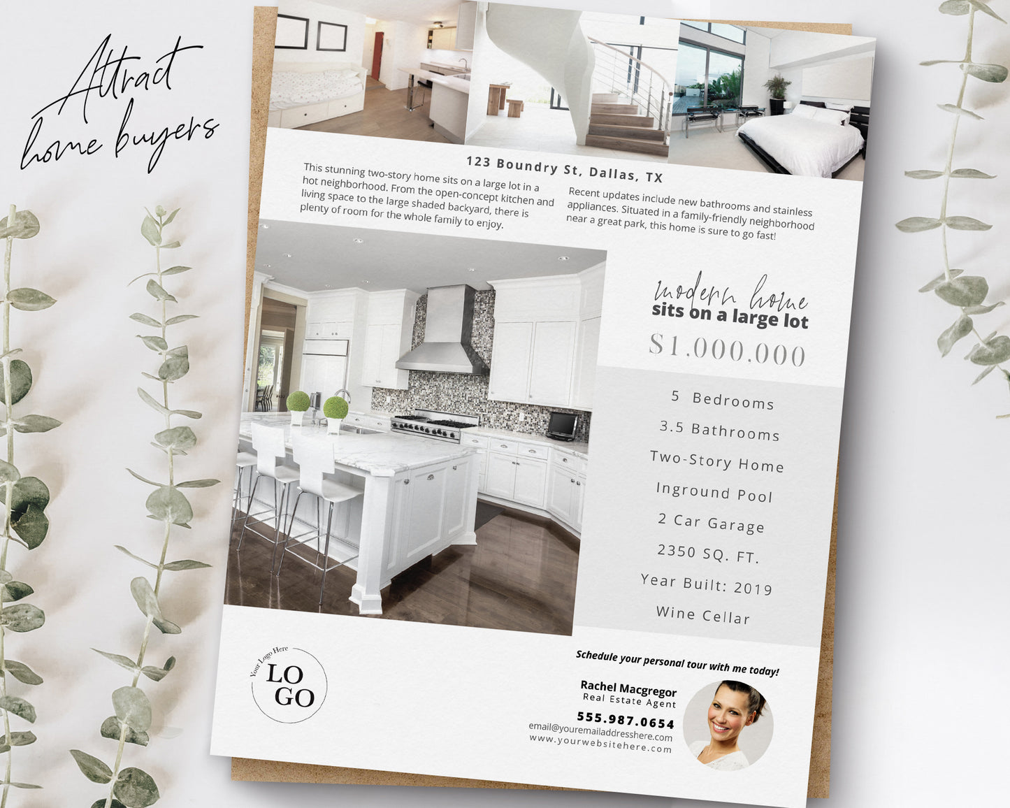 Property Feature Sheet Single-Sided