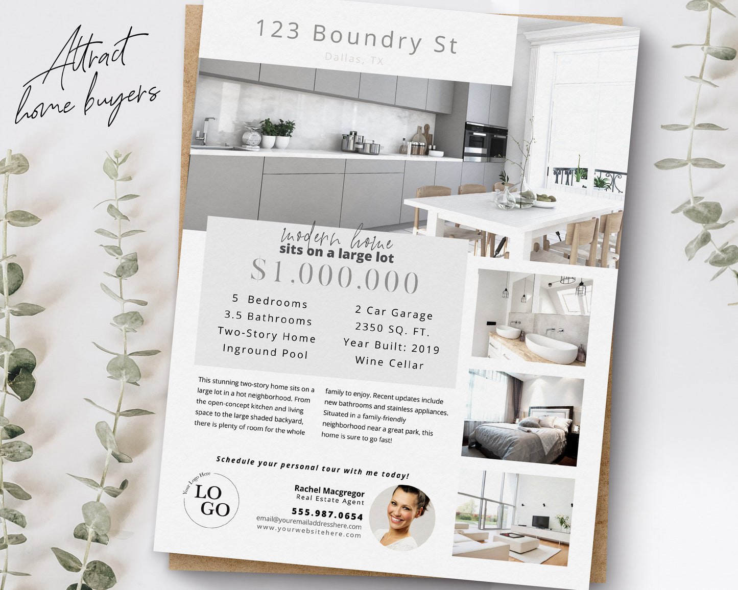 Property Feature Sheet Single-Sided