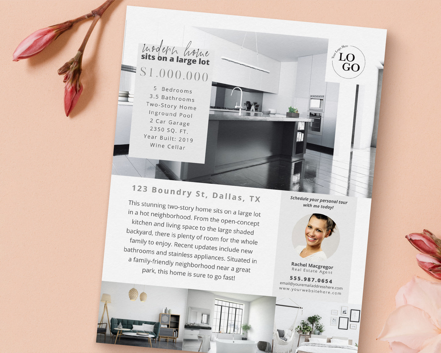 Property Feature Sheet Single-Sided