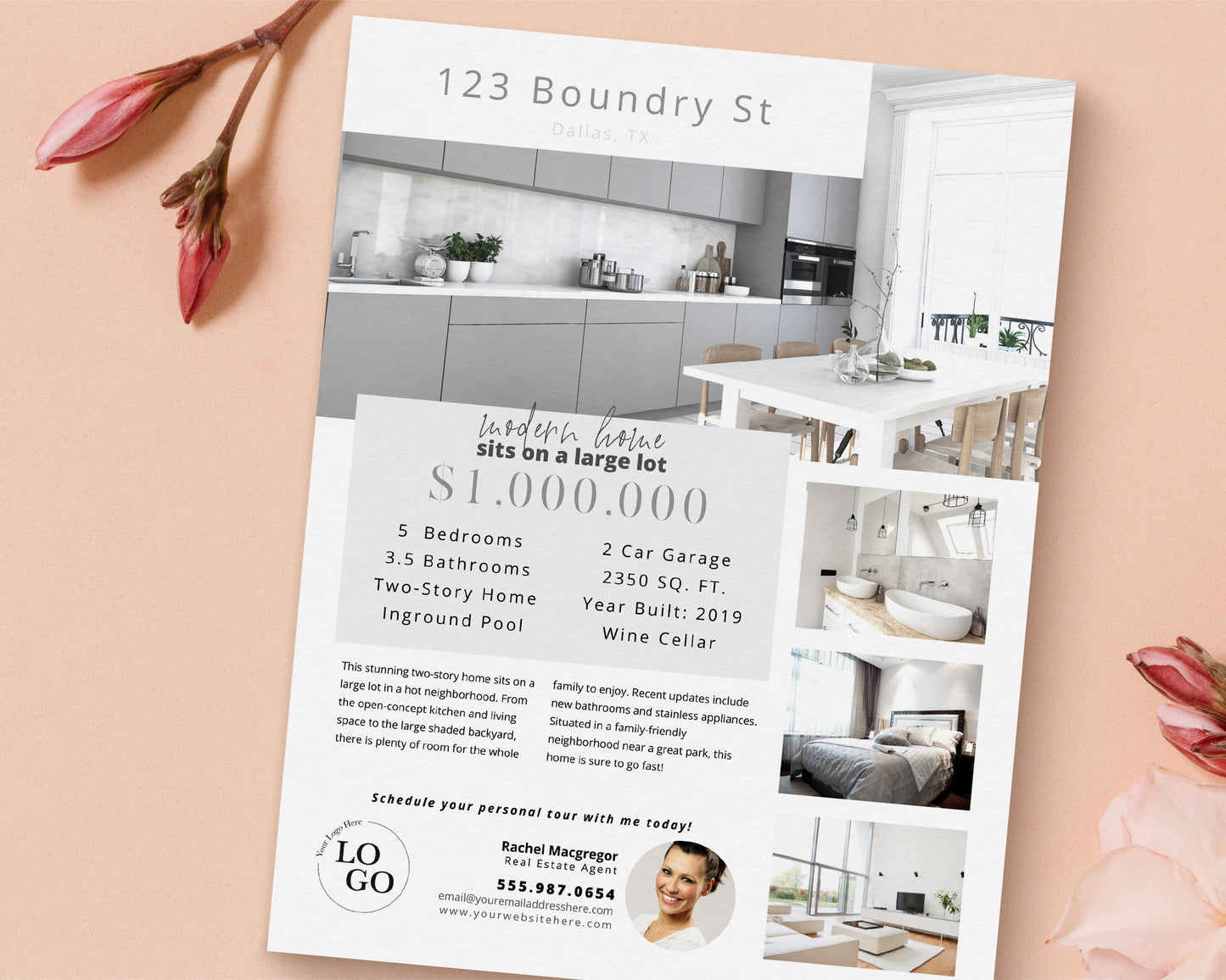 Property Feature Sheet Single-Sided