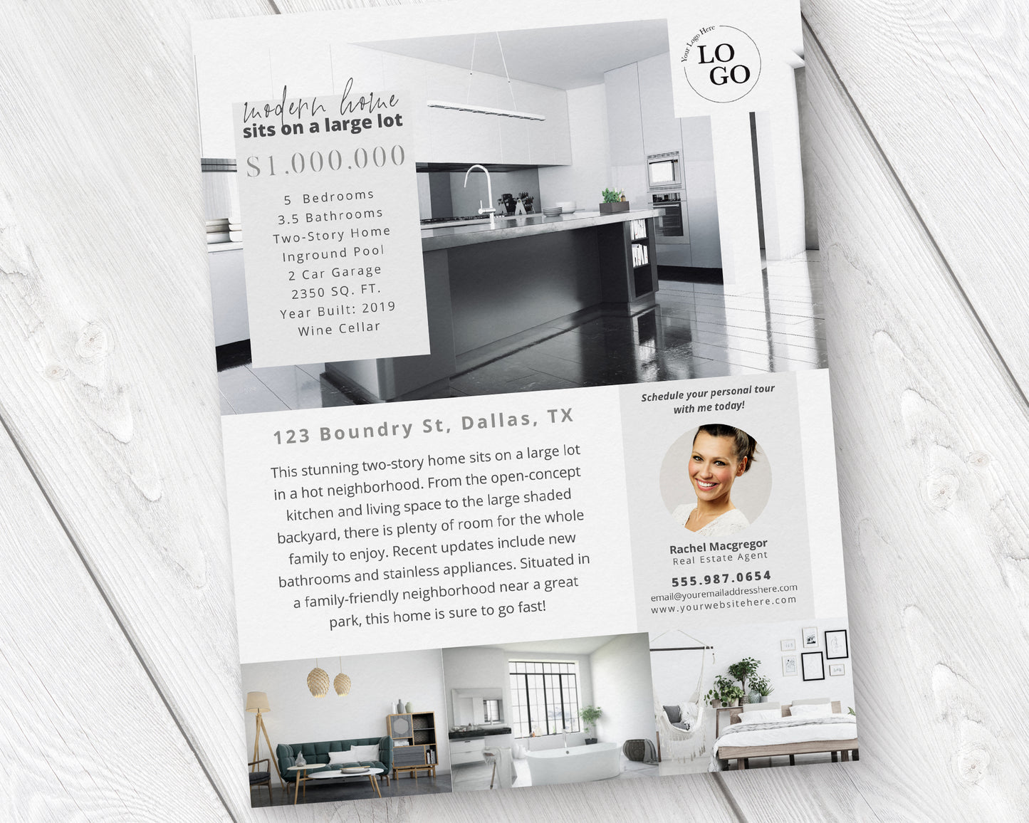 Property Feature Sheet Single-Sided