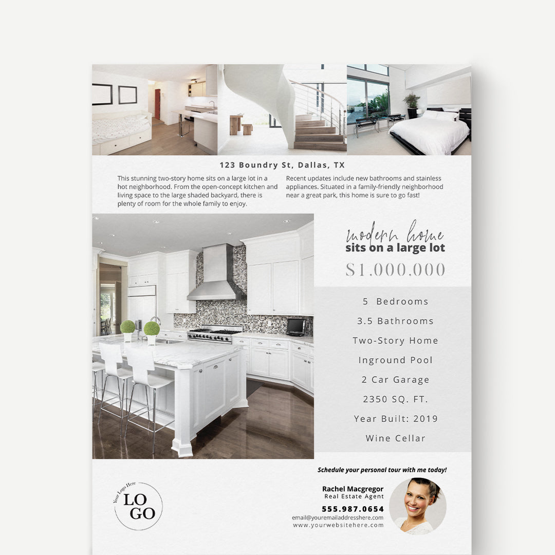 Property Feature Sheet Single-Sided