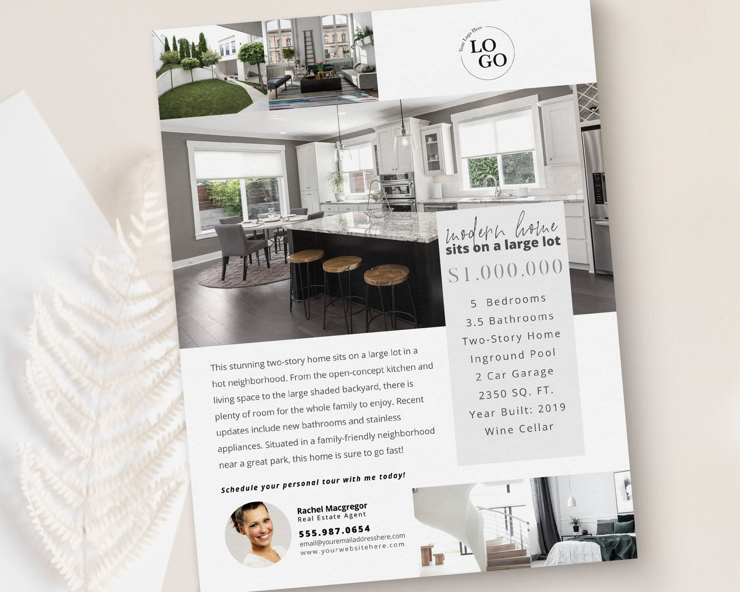 Property Feature Sheet Single-Sided