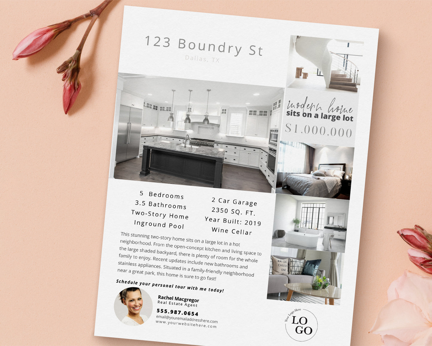 Property Feature Sheet Single-Sided