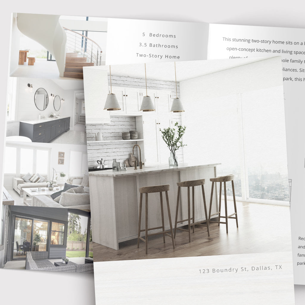 Tabloid Property Feature Sheet