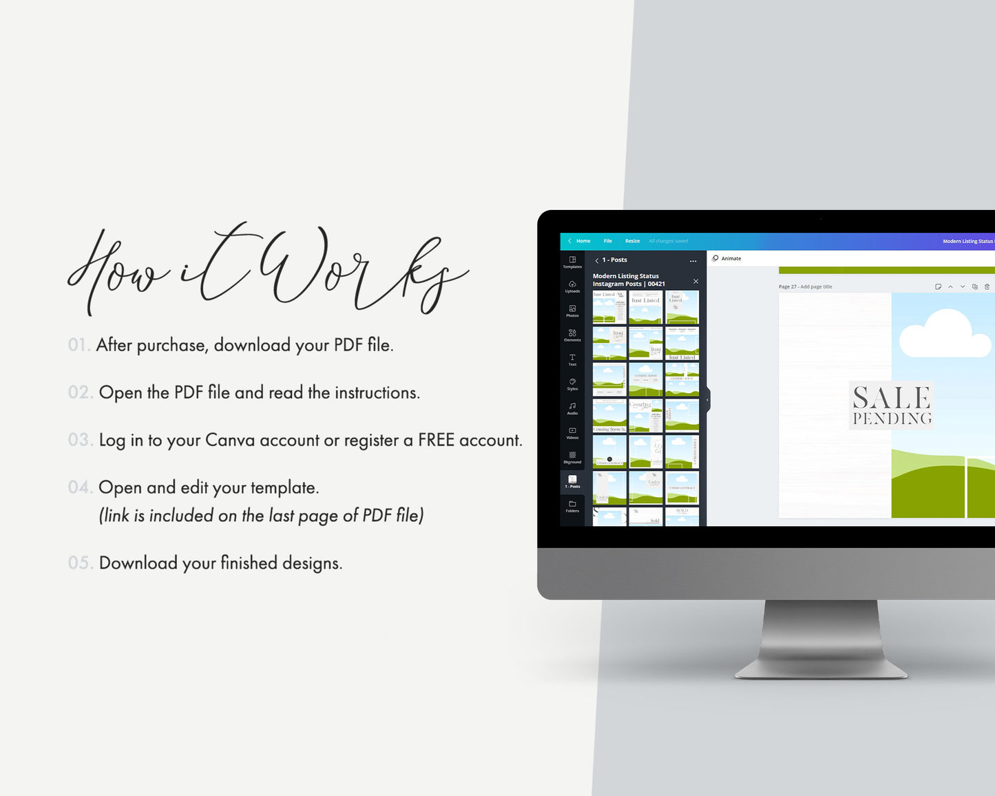 108 Social Media Posts & Stories - Listing Updates