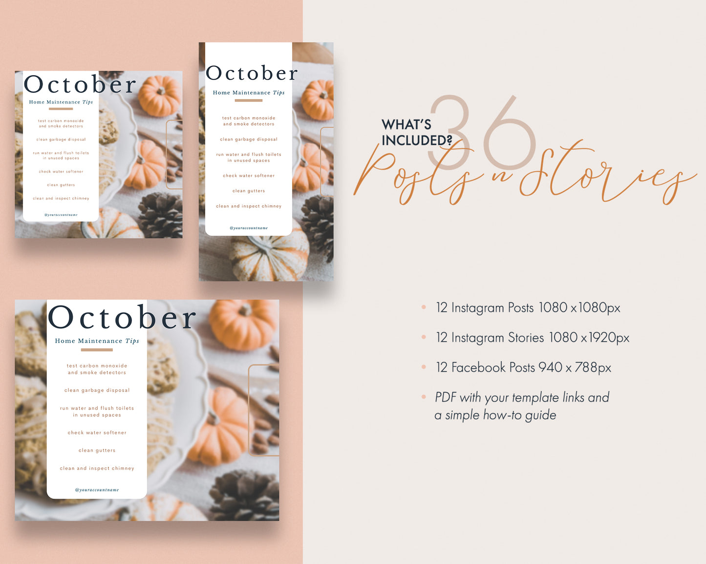 36 Real Estate Posts & Stories Templates
