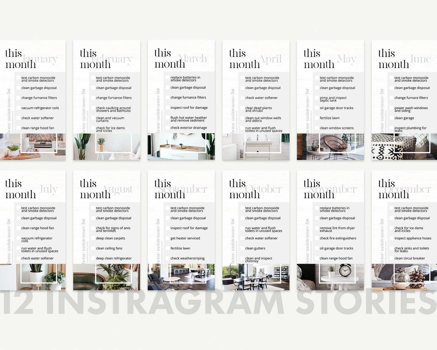 24 Home Maintenance Instagram Post and Story Tips