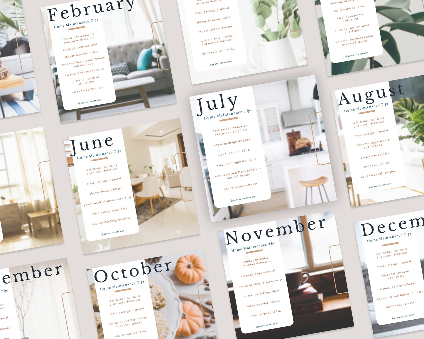 24 Home Maintenance Instagram Post and Story Tips