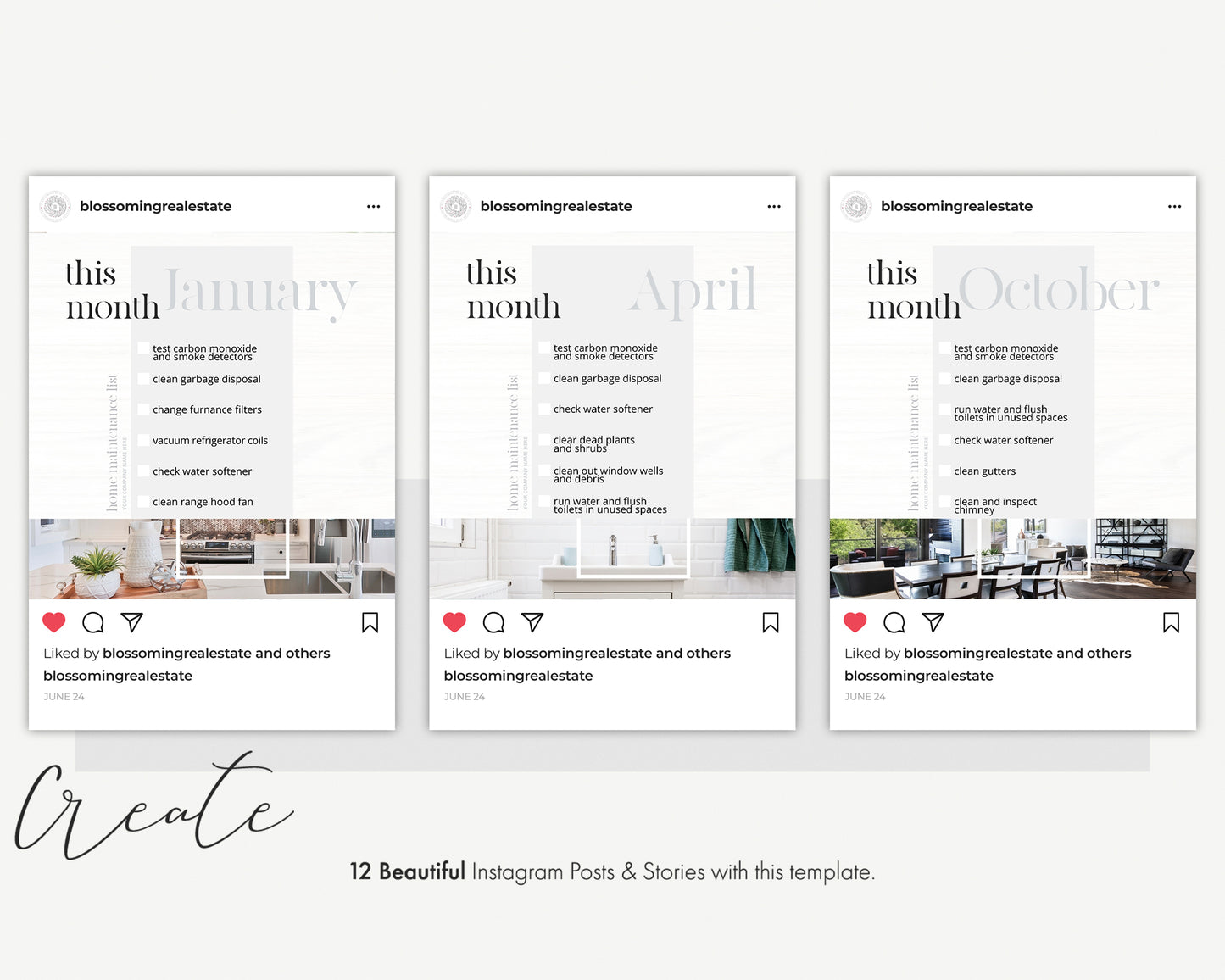24 Home Maintenance Instagram Post and Story Tips