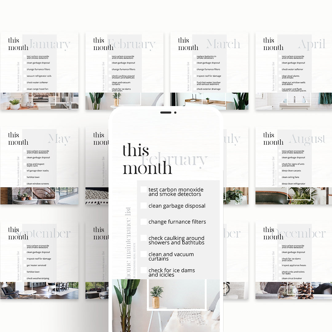 24 Home Maintenance Instagram Post and Story Tips