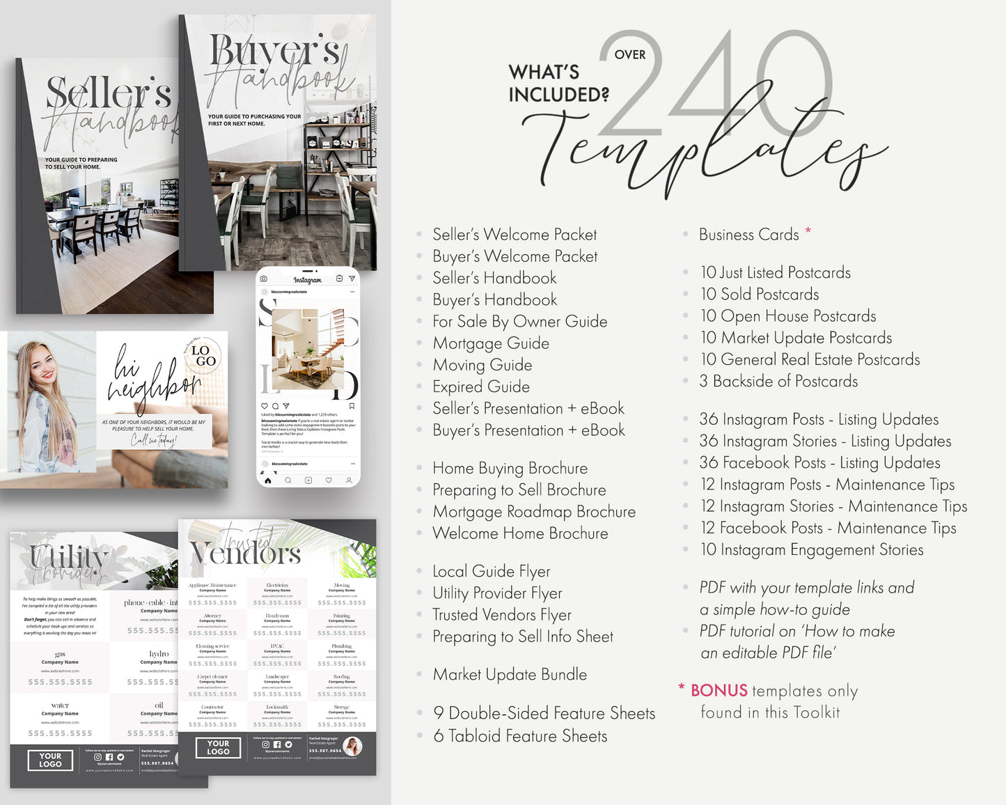 Deluxe Real Estate Marketing Toolkit Bundle