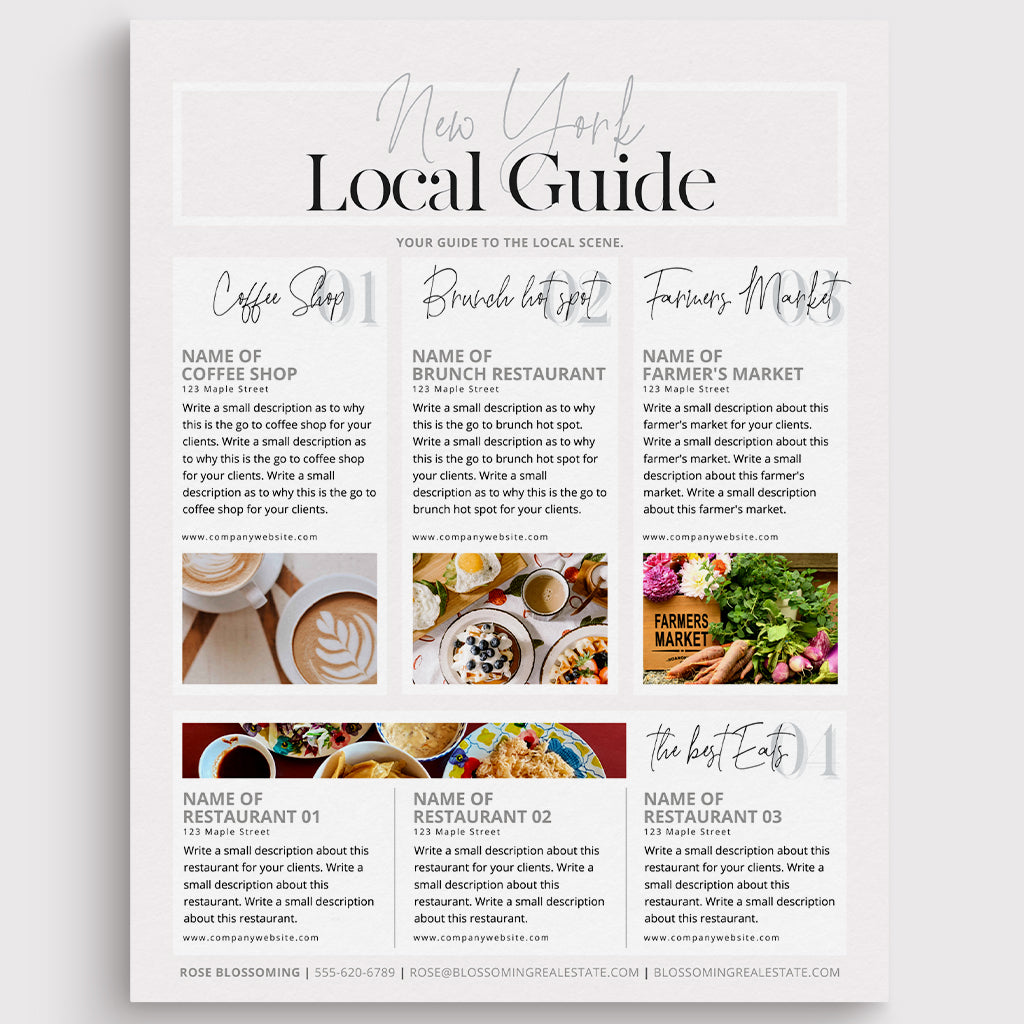 Local Guide Flyer