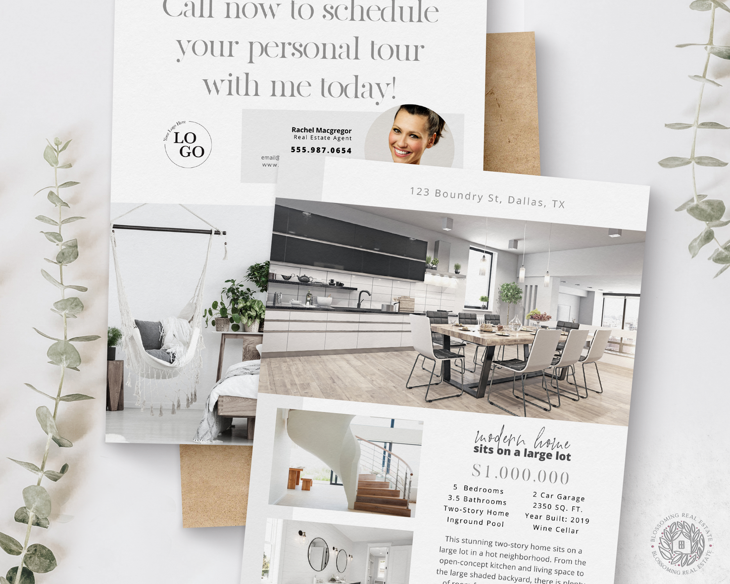 Double-Sided Property Feature Sheet