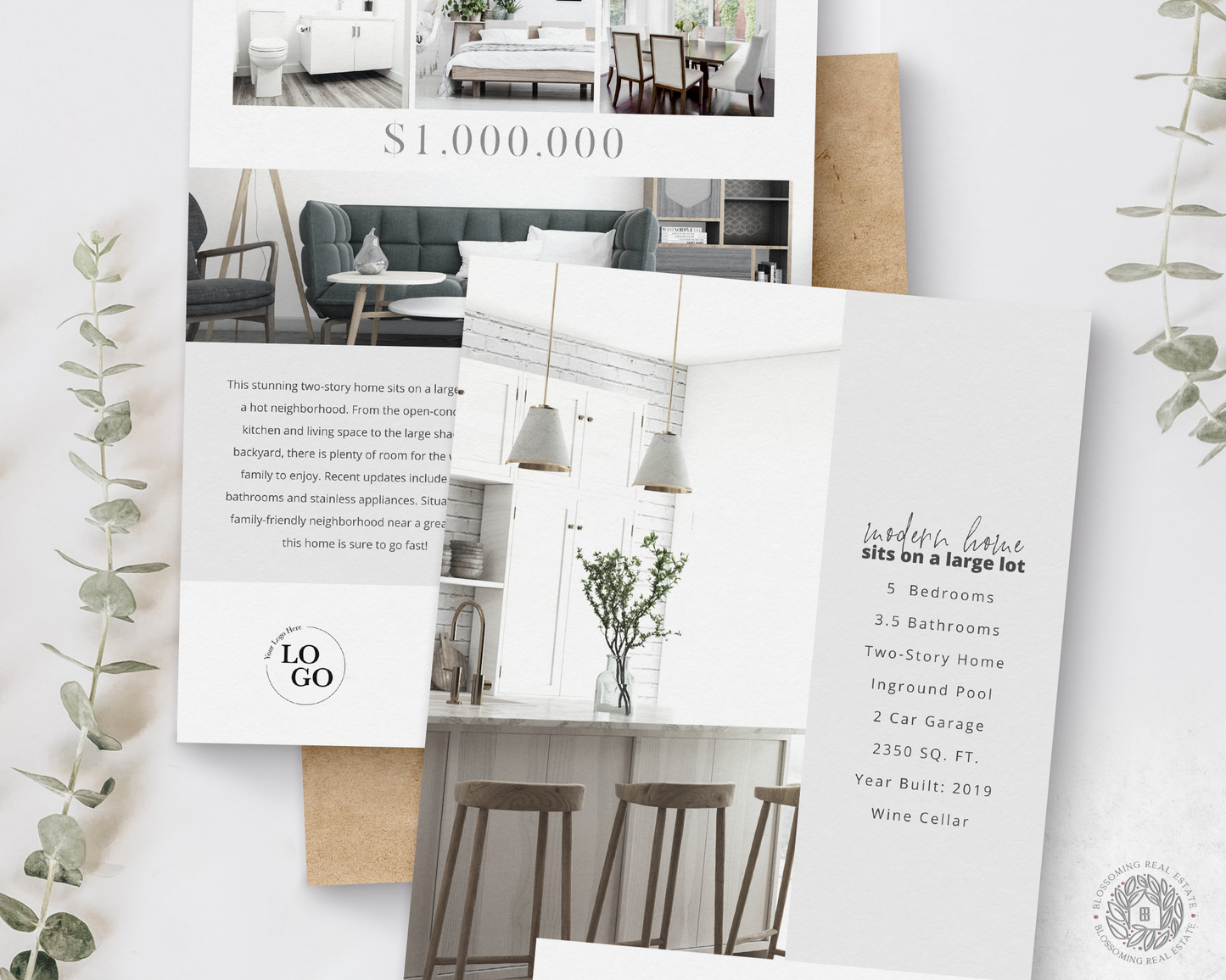 Double-Sided Property Feature Sheet
