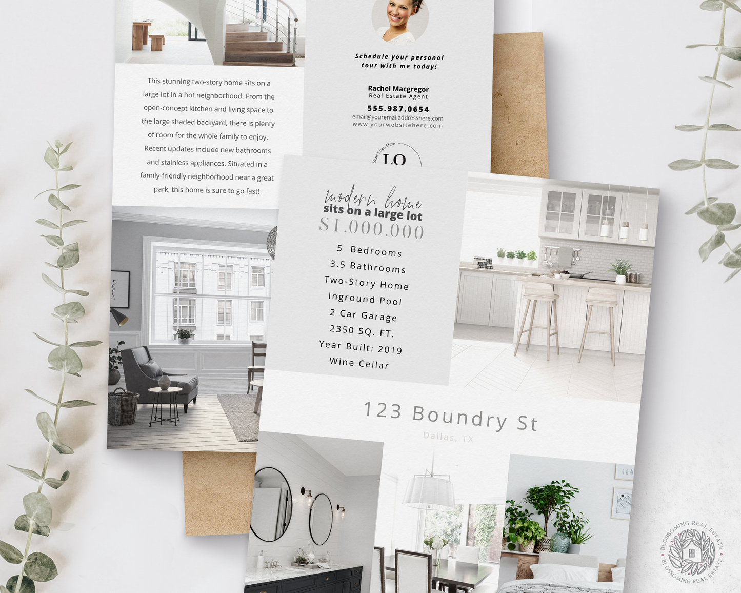 Double-Sided Property Feature Sheet