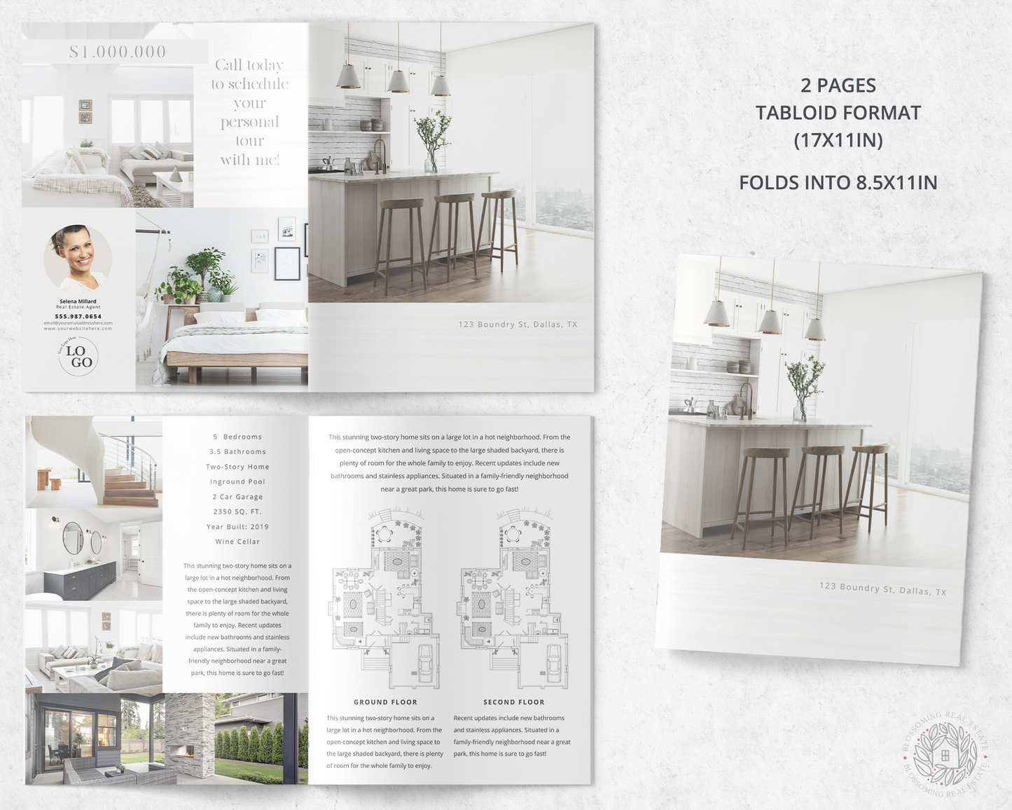Tabloid Property Feature Sheet
