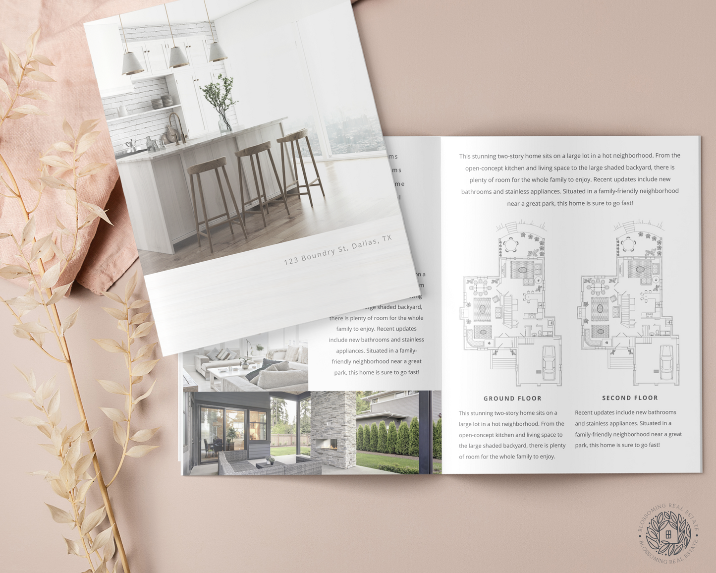 Tabloid Property Feature Sheet
