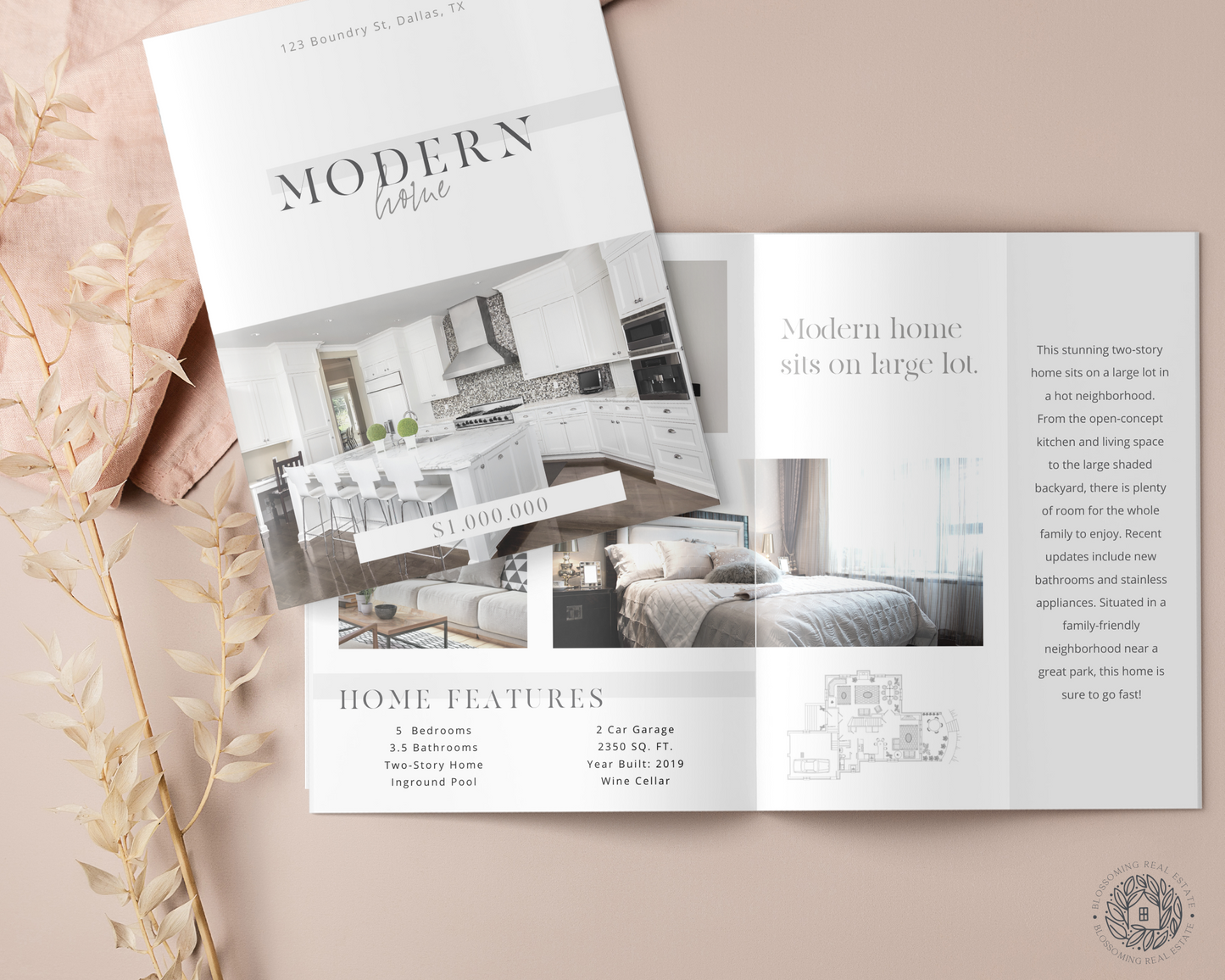 Tabloid Property Feature Sheet